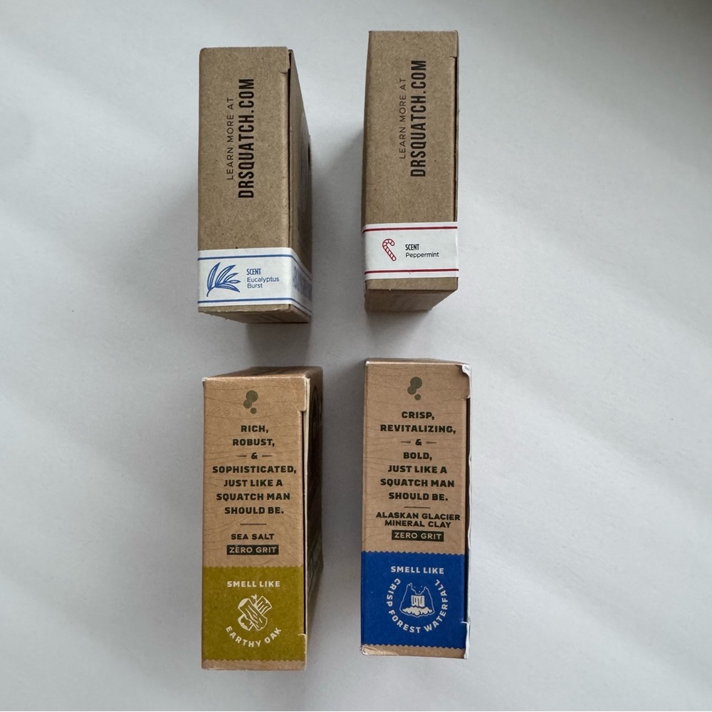 Dr. Squatch Men's Natural Soap Set 5 oz variety - Picture 3 of 6